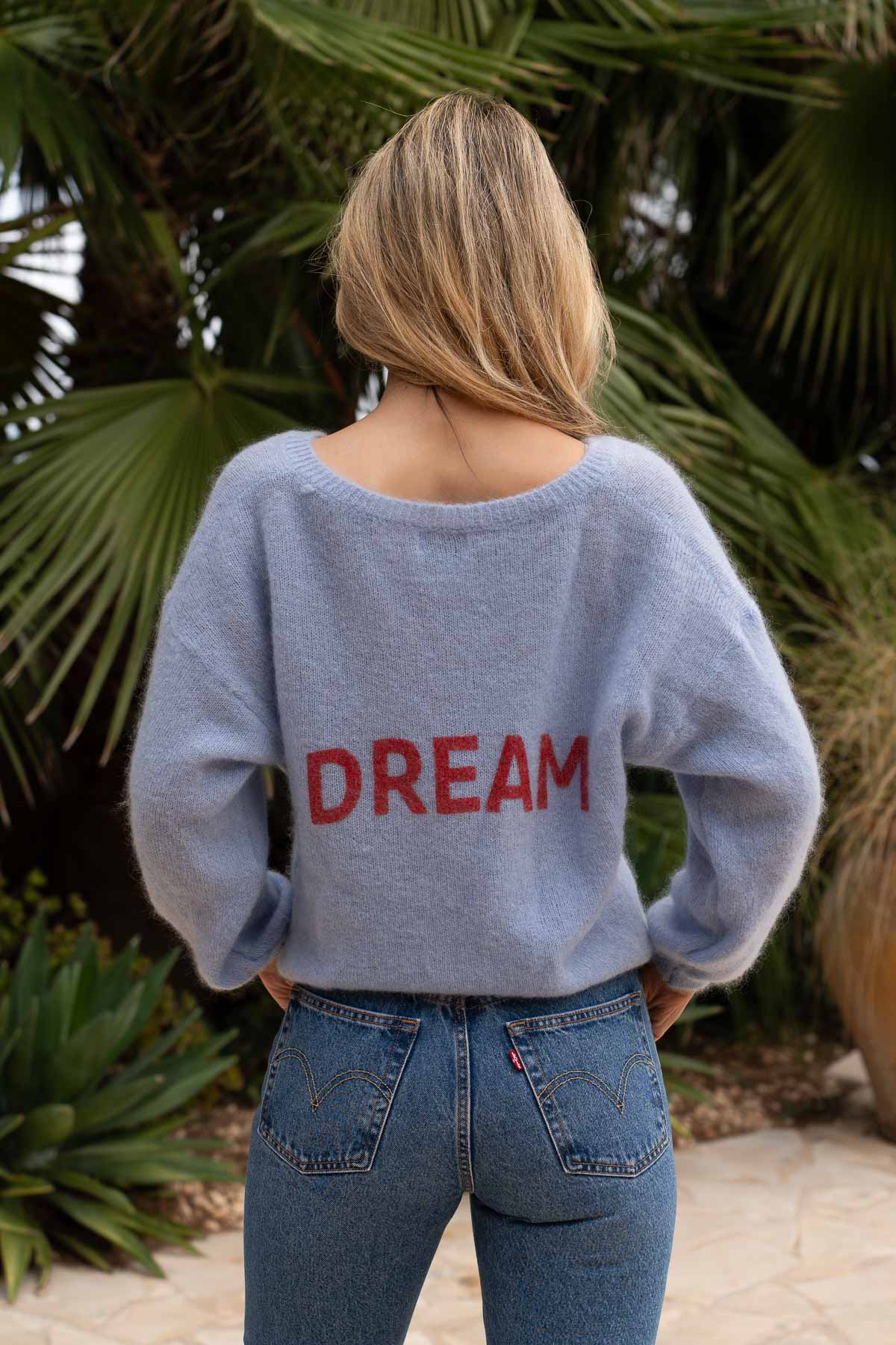 Merino Dream Pullover Blue