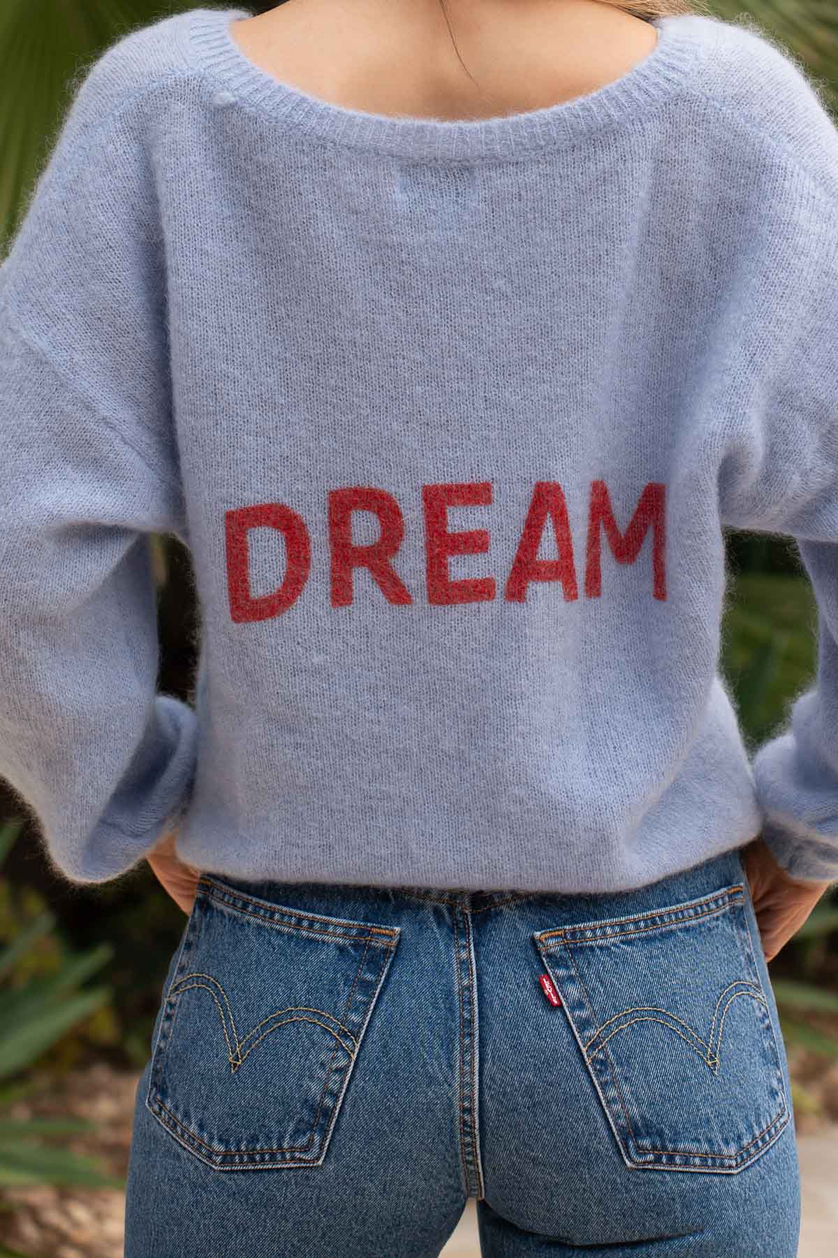 Merino Dream Pullover Blue